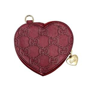 Gucci Heart Zipper Wallet